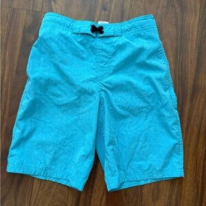 Wonder Nation Swimsuit Boys Size L 10/12 Blue Summer Vacation Tropical Cruise